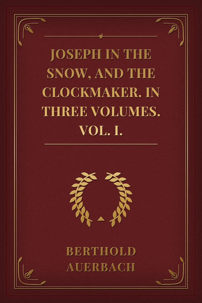 Joseph in the Snow, and The Clockmaker. In Three — Vol. I