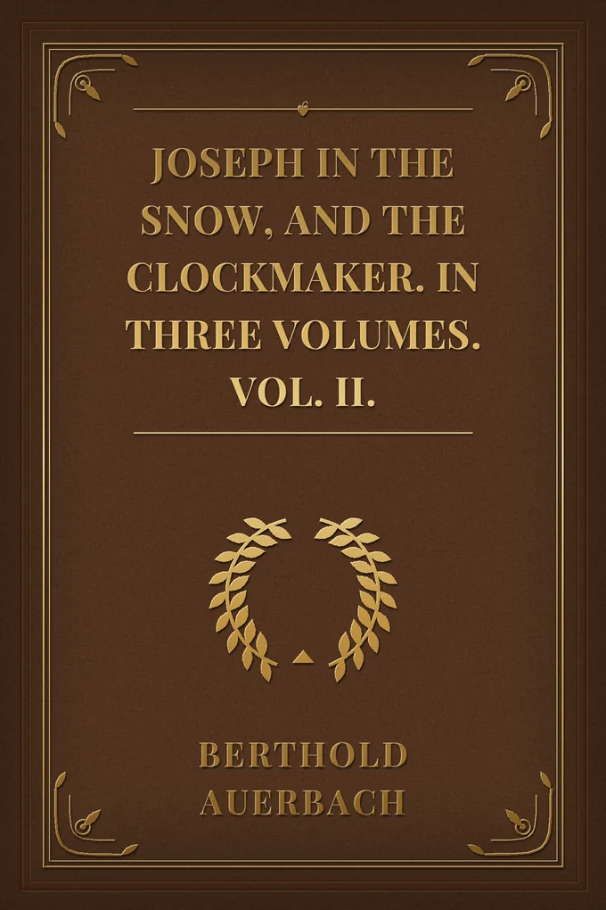 Joseph in the Snow, and The Clockmaker. In Three — Vol. II