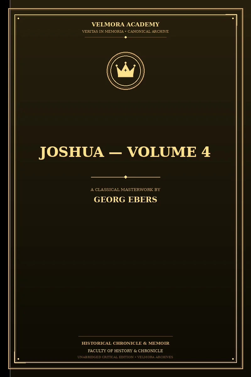 Cover of Joshua — Volume 4