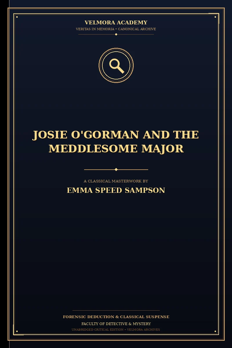 Josie O'Gorman and the Meddlesome Major