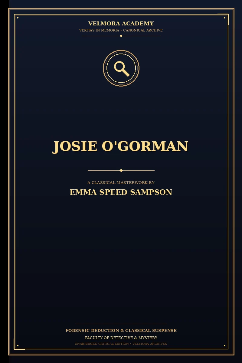 Cover of Josie O'Gorman