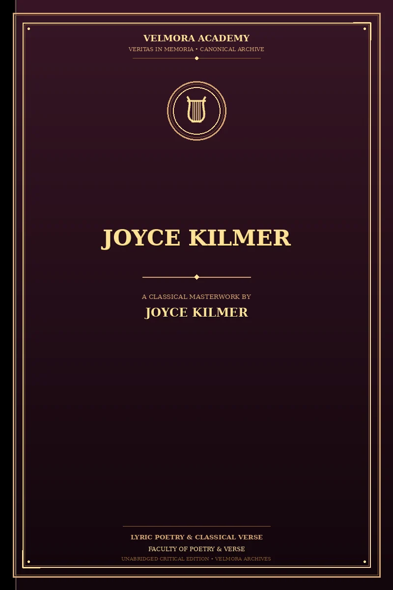 Cover of Joyce Kilmer