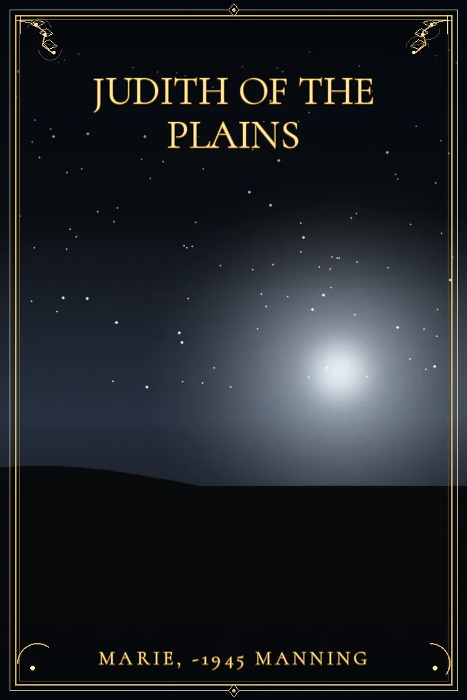 Cover of Judith of the Plains