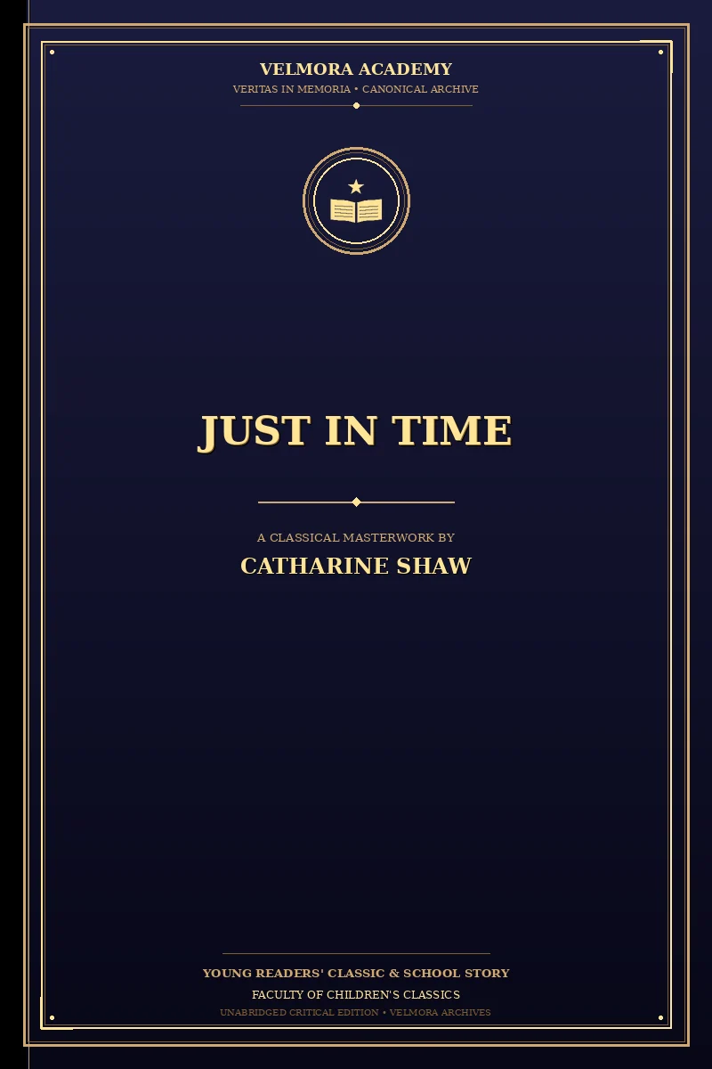 Cover of Just in time