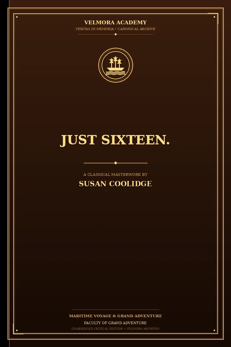 Cover of Just Sixteen.
