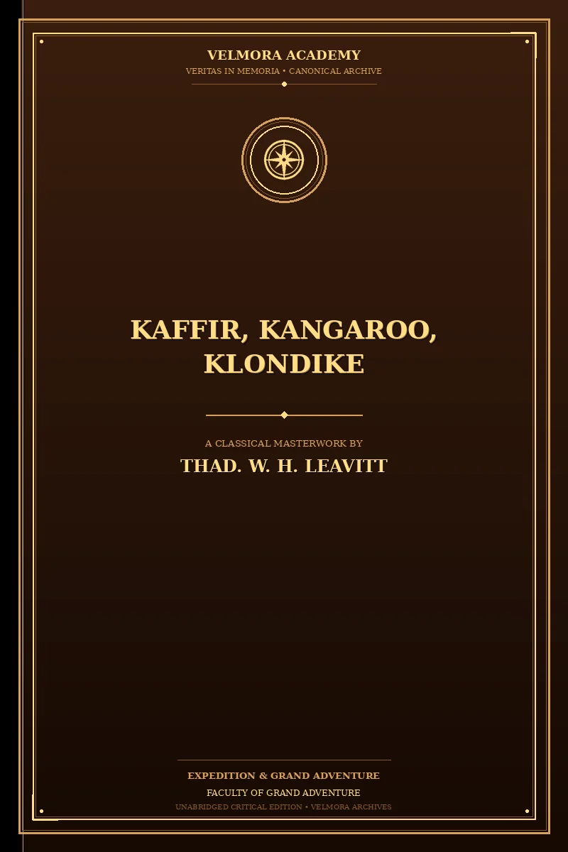 Kaffir, Kangaroo, Klondike