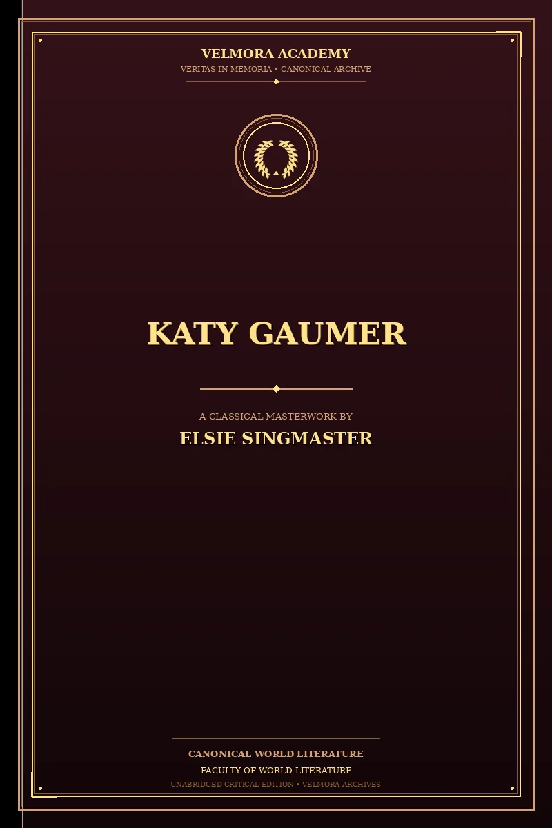 Cover of Katy Gaumer
