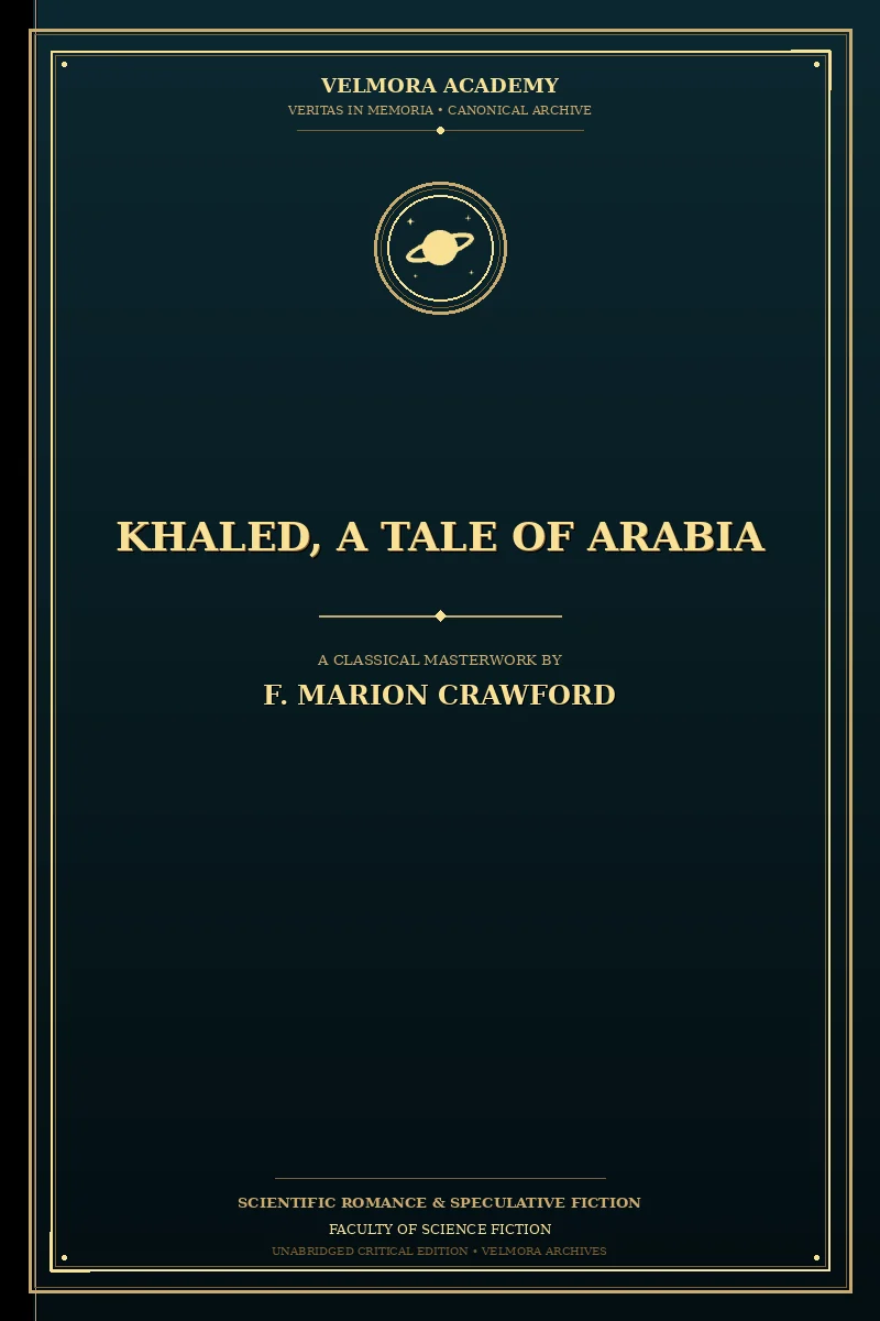 Khaled, A Tale of Arabia