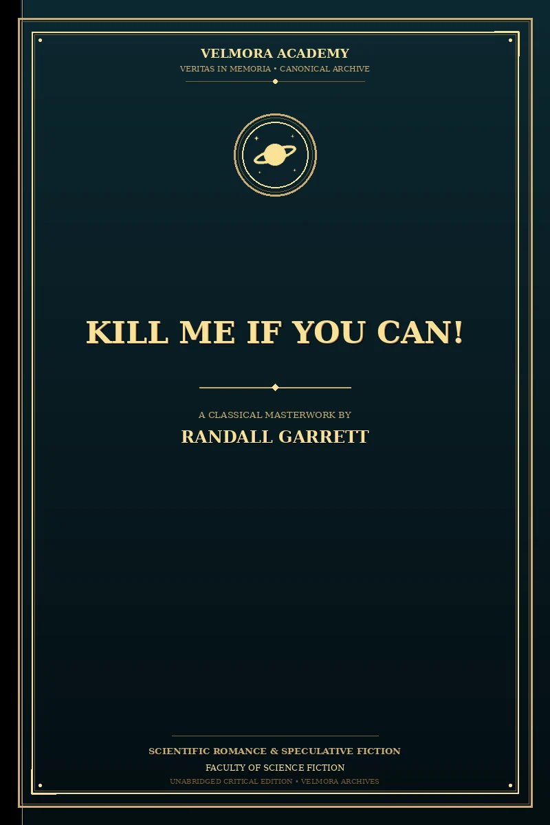 Cover of Kill Me if You Can!