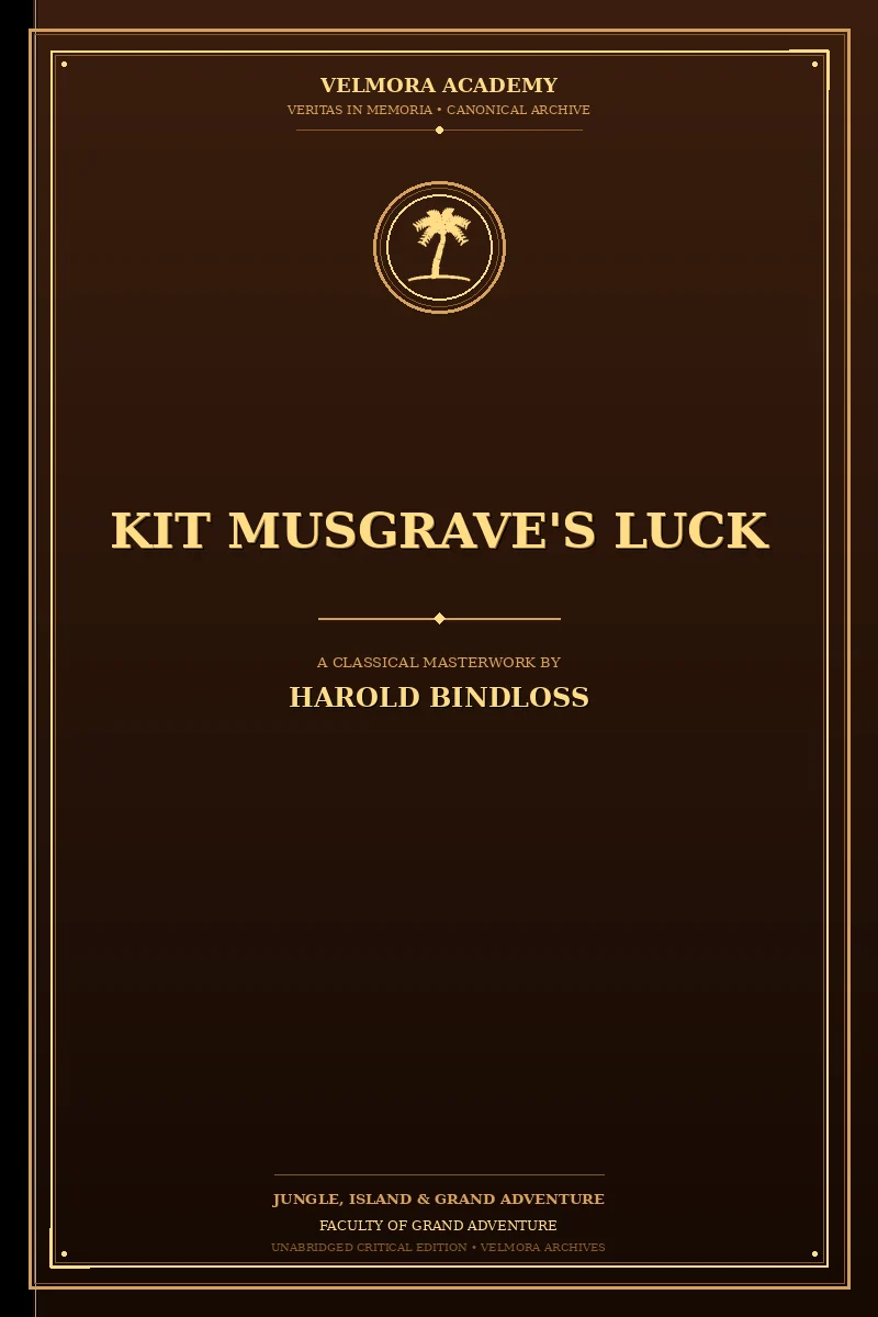 Cover of Kit Musgrave's Luck