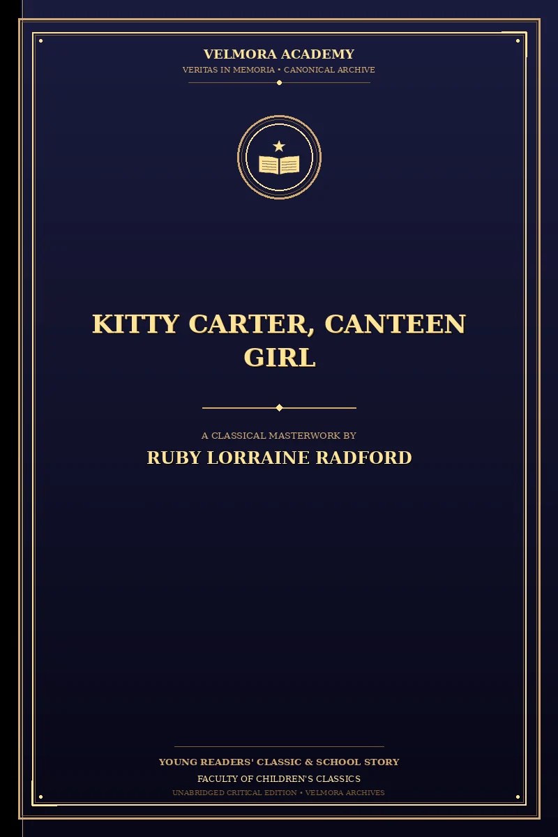 Cover of Kitty Carter, Canteen Girl
