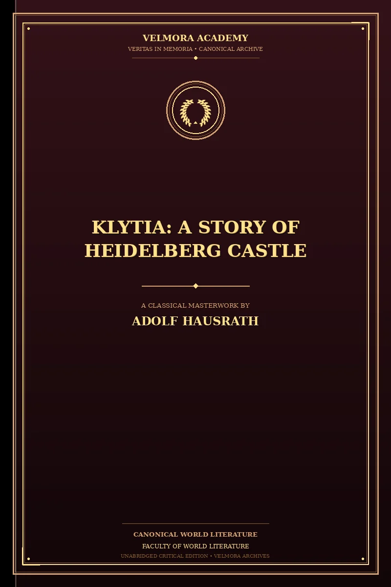 Klytia: A Story of Heidelberg Castle