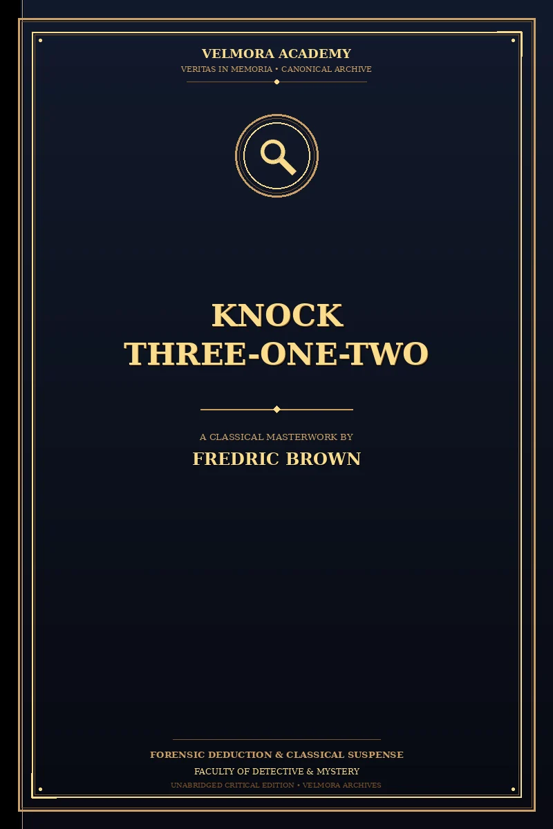 Knock three-one-two