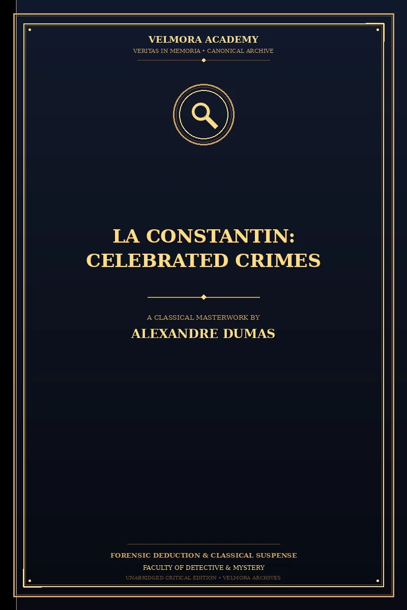 La Constantin: Celebrated Crimes