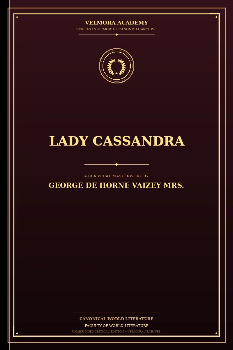 Lady Cassandra