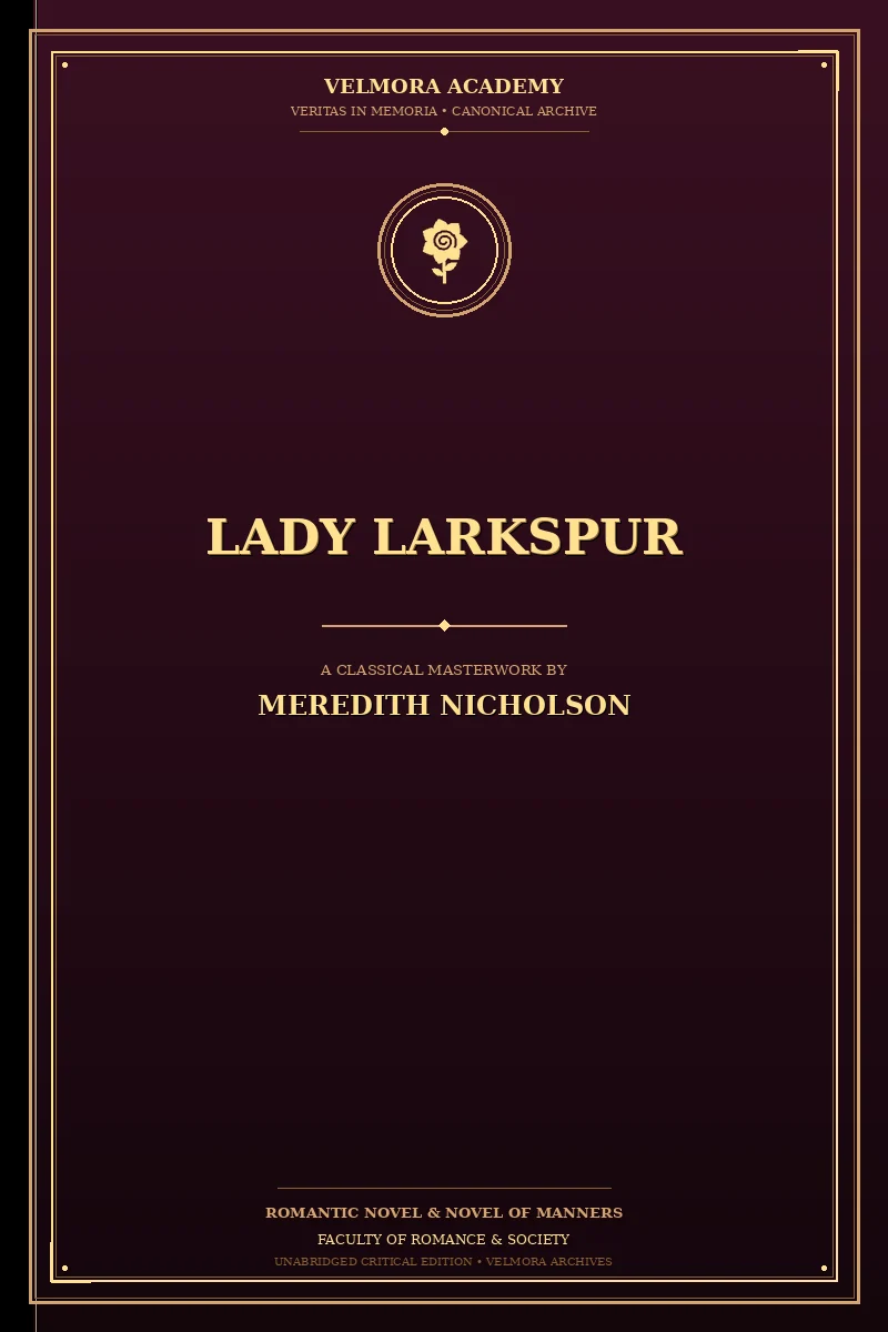 Cover of Lady Larkspur