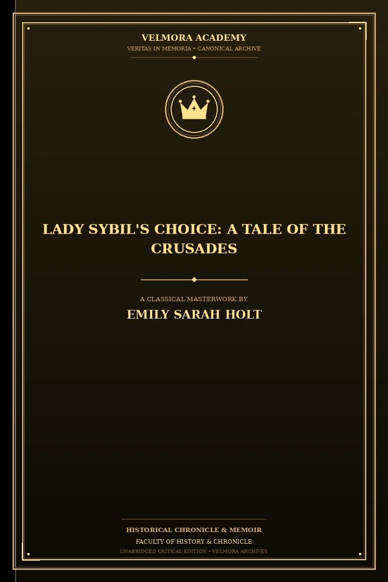Lady Sybil's Choice: A Tale of the Crusades