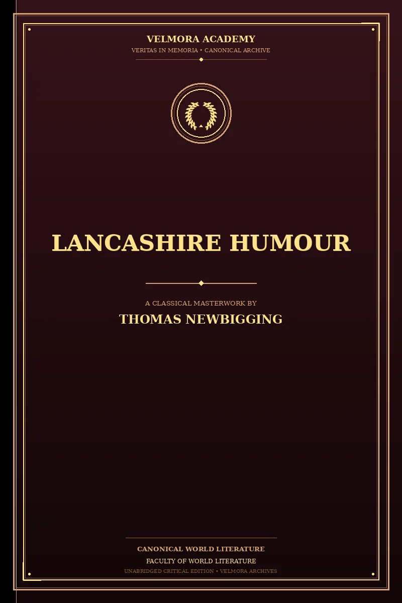 Cover of Lancashire Humour