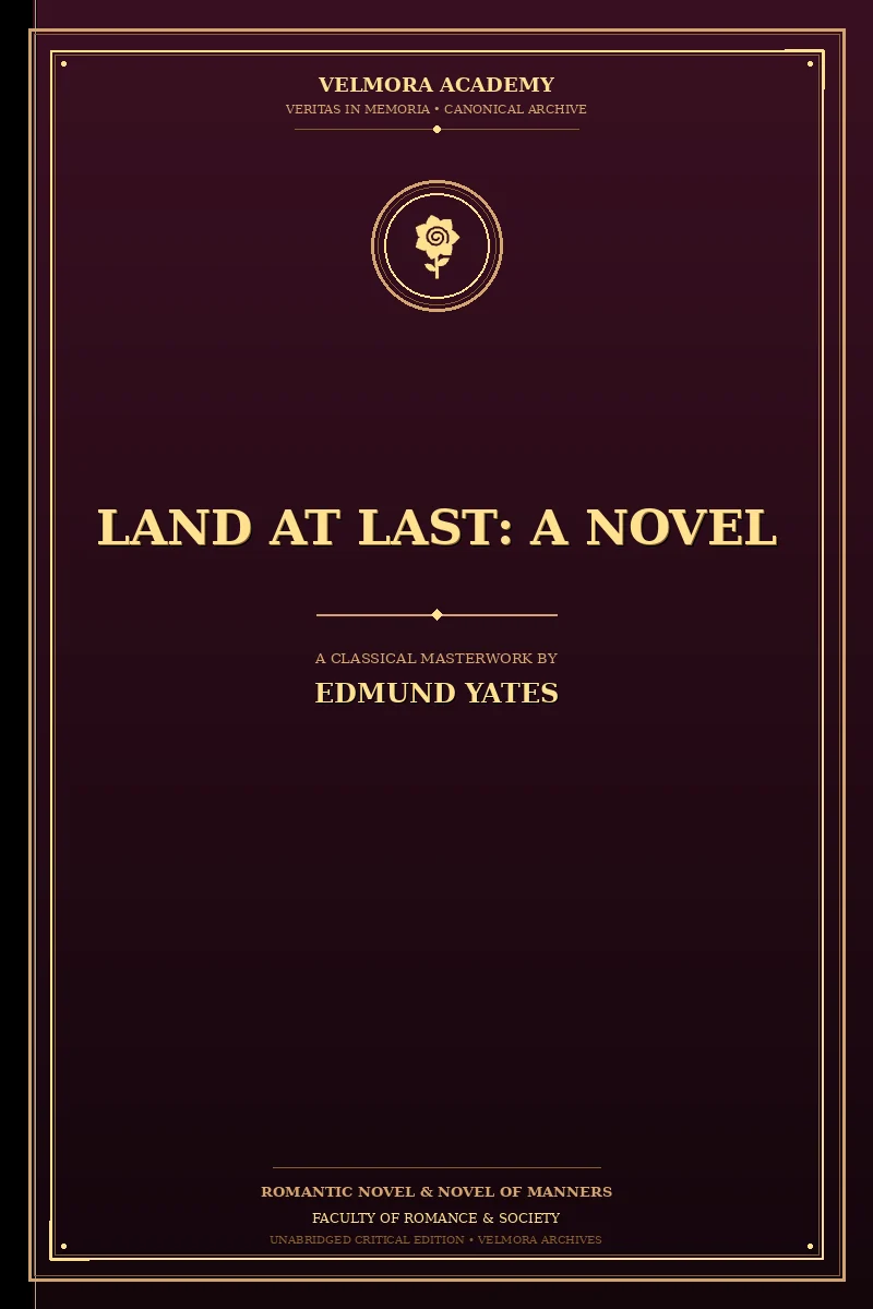 Cover of Land at Last: A Novel