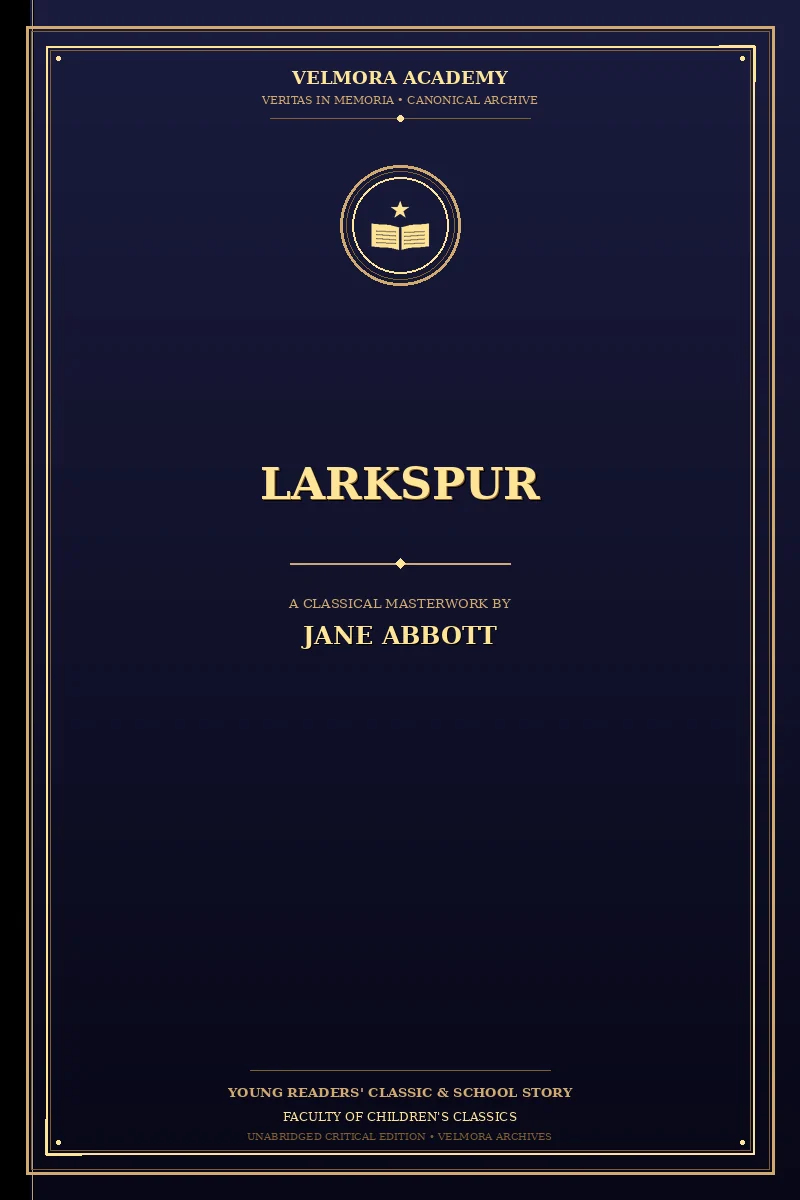 Cover of Larkspur