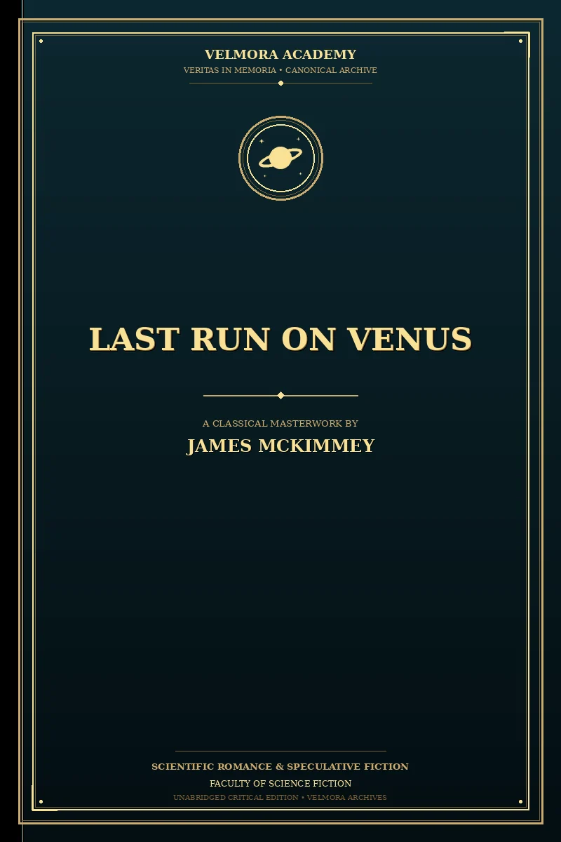 Last Run on Venus