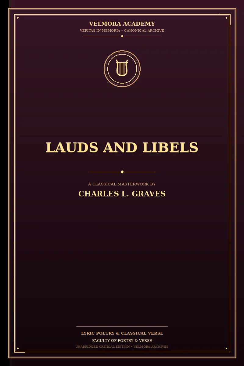 Cover of Lauds and Libels