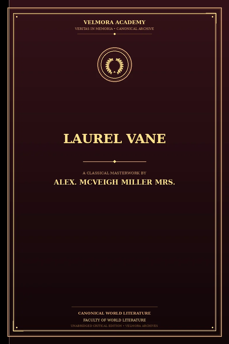 Cover of Laurel Vane