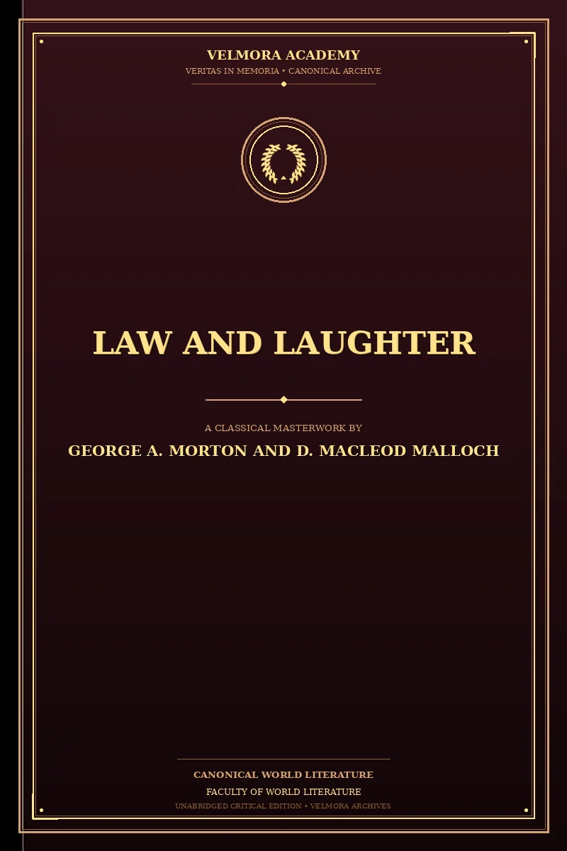 Cover of Law and Laughter