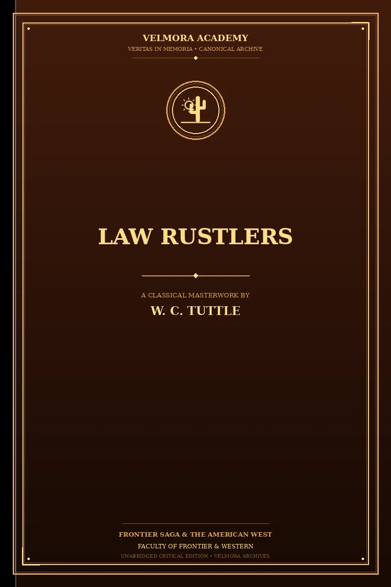 Cover of Law Rustlers