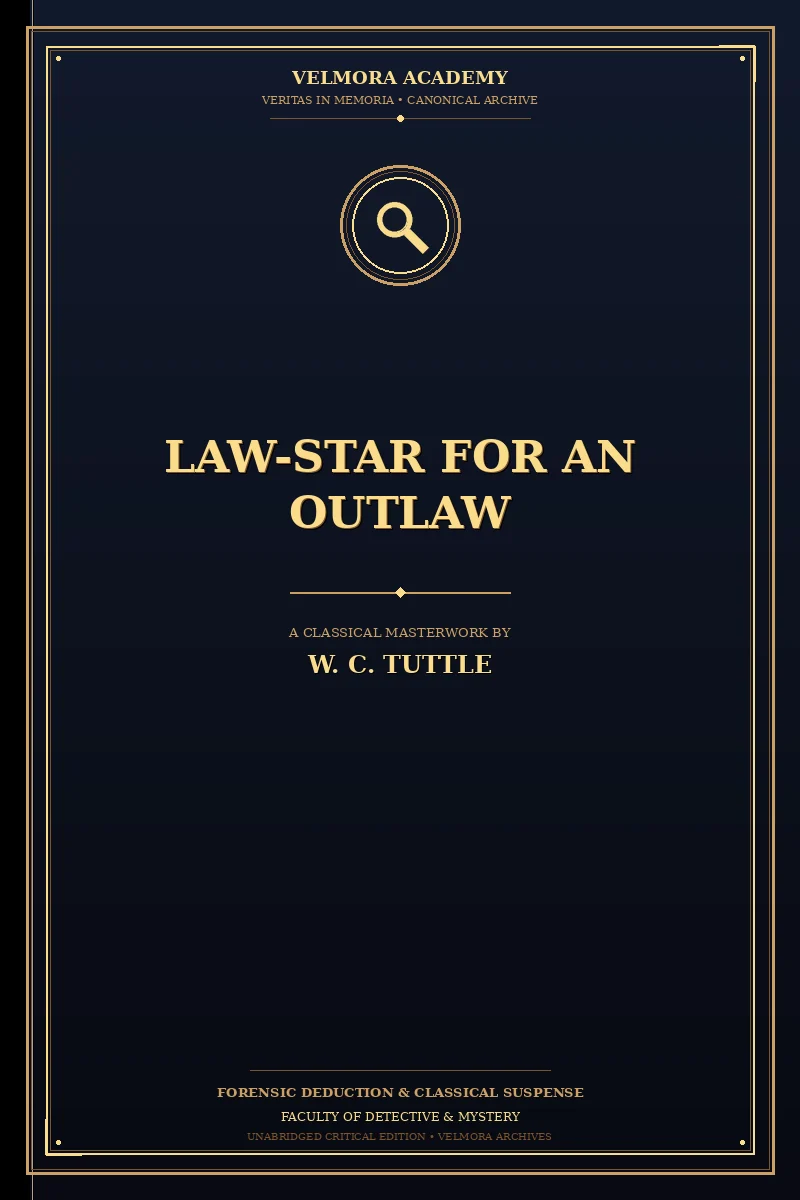 Cover of Law-star for an outlaw