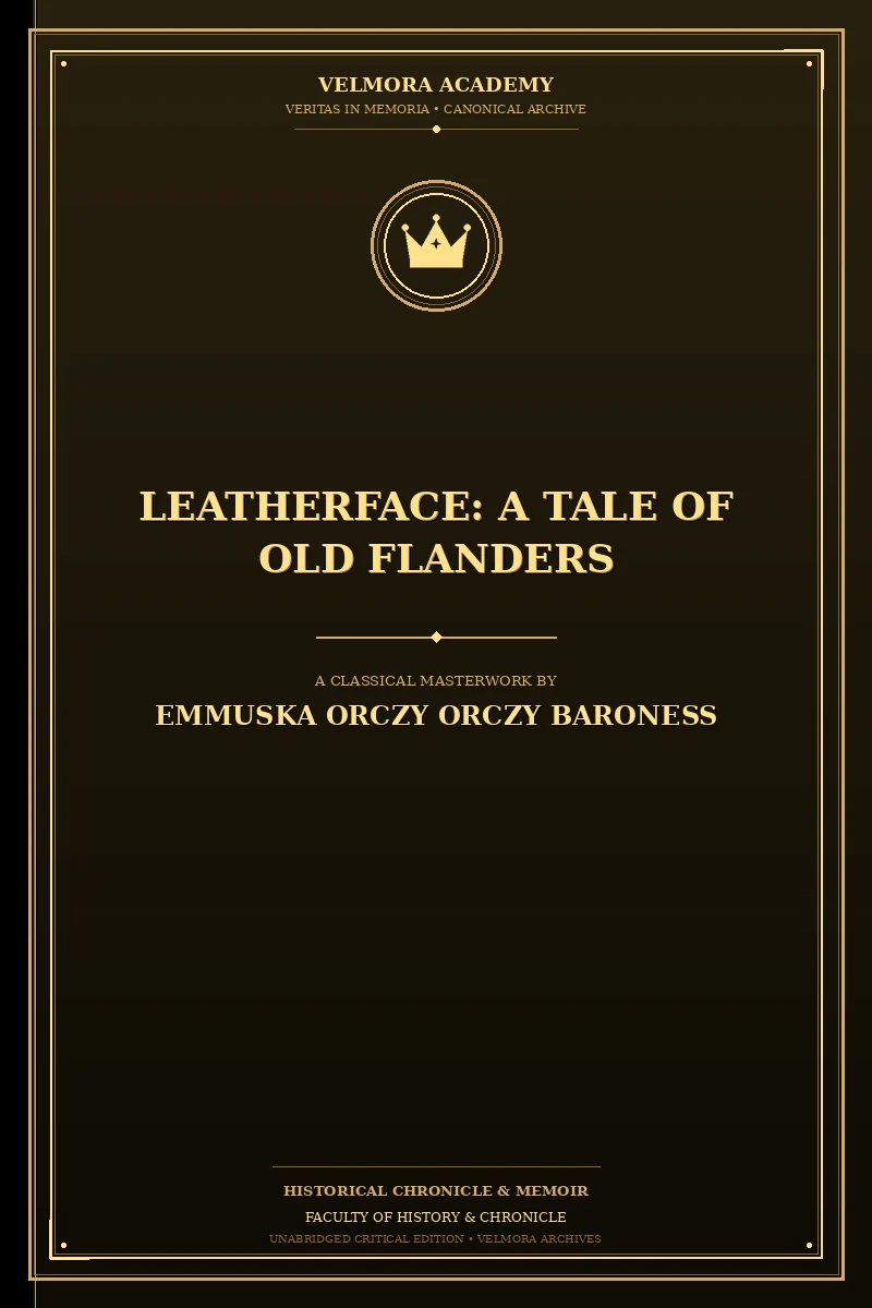 Leatherface: A Tale of Old Flanders