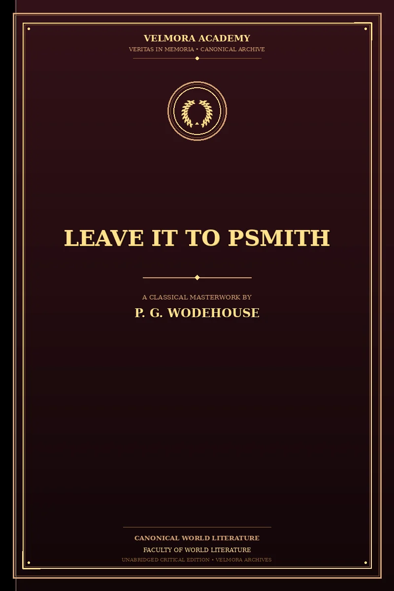Leave It to Psmith