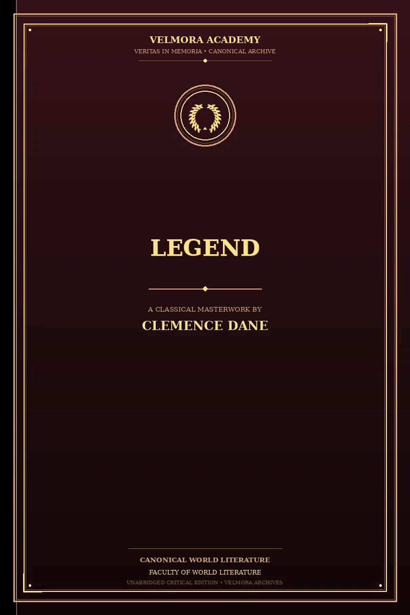 Cover of Legend