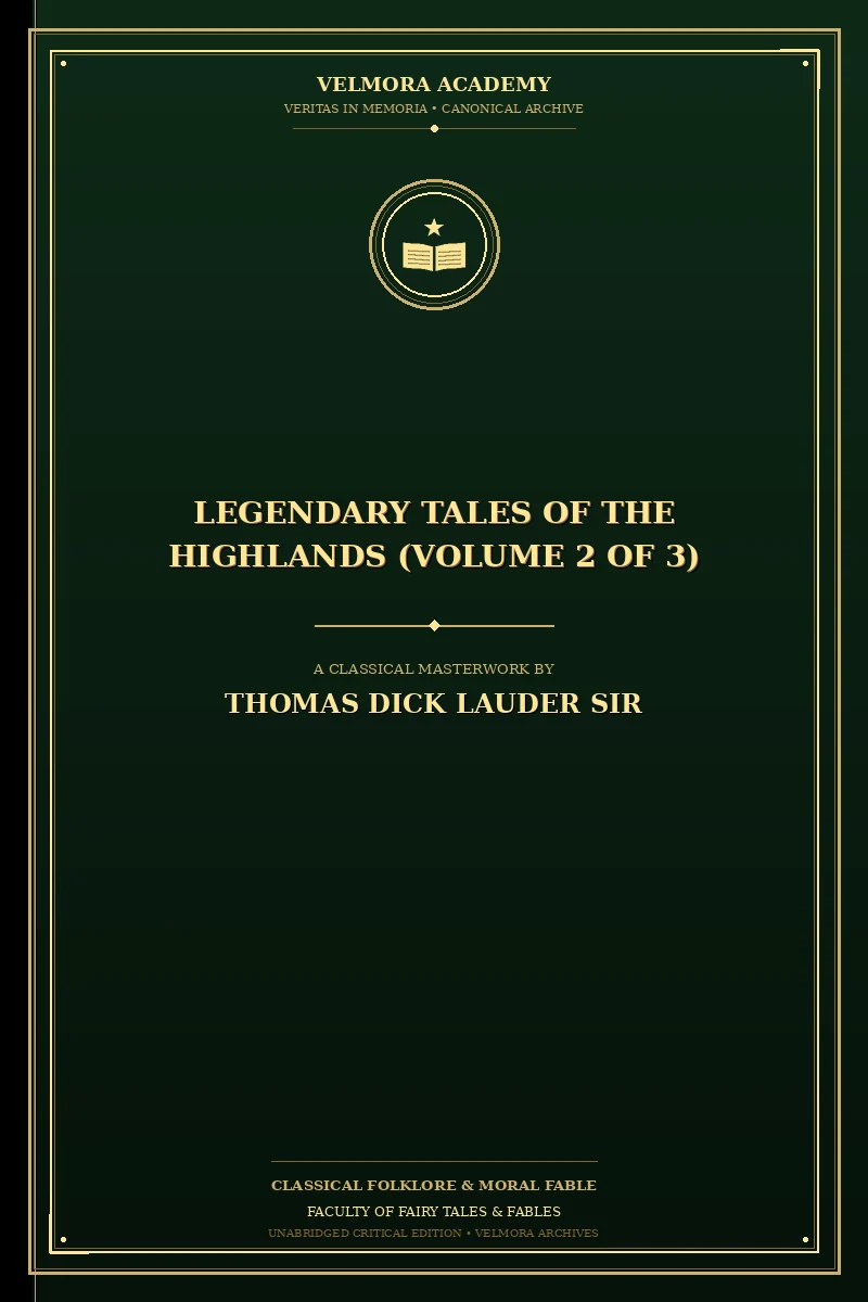 Cover of Legendary Tales of the Highlands (Volume 2 of 3)