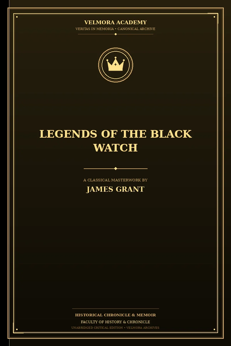 Cover of Legends of the Black Watch