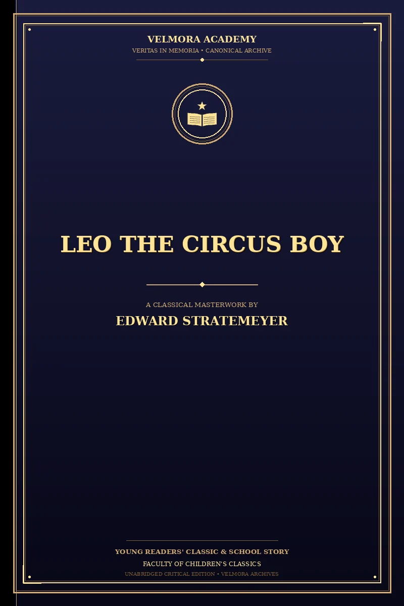 Cover of Leo the Circus Boy