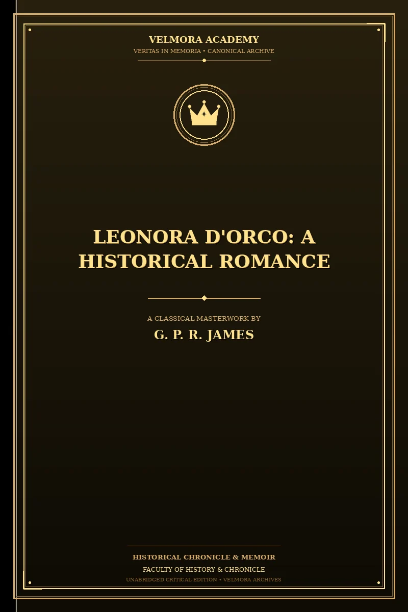 Leonora D'Orco: A Historical Romance