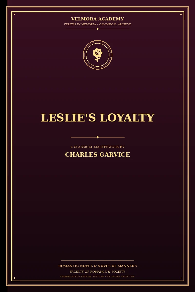 Cover of Leslie's Loyalty