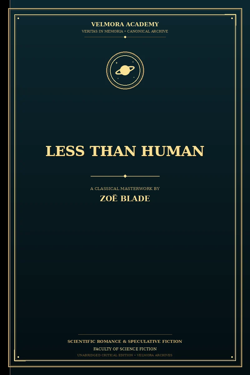 Cover of Less Than Human