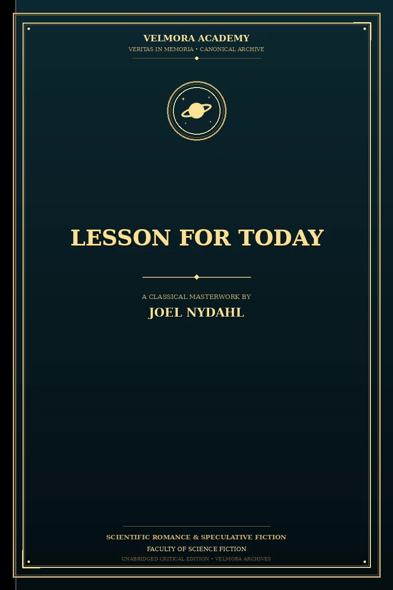 Cover of Lesson for Today