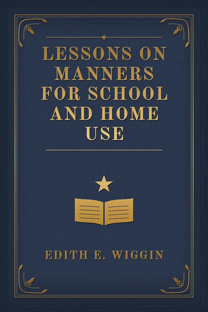 Lessons on Manners for School and Home Use