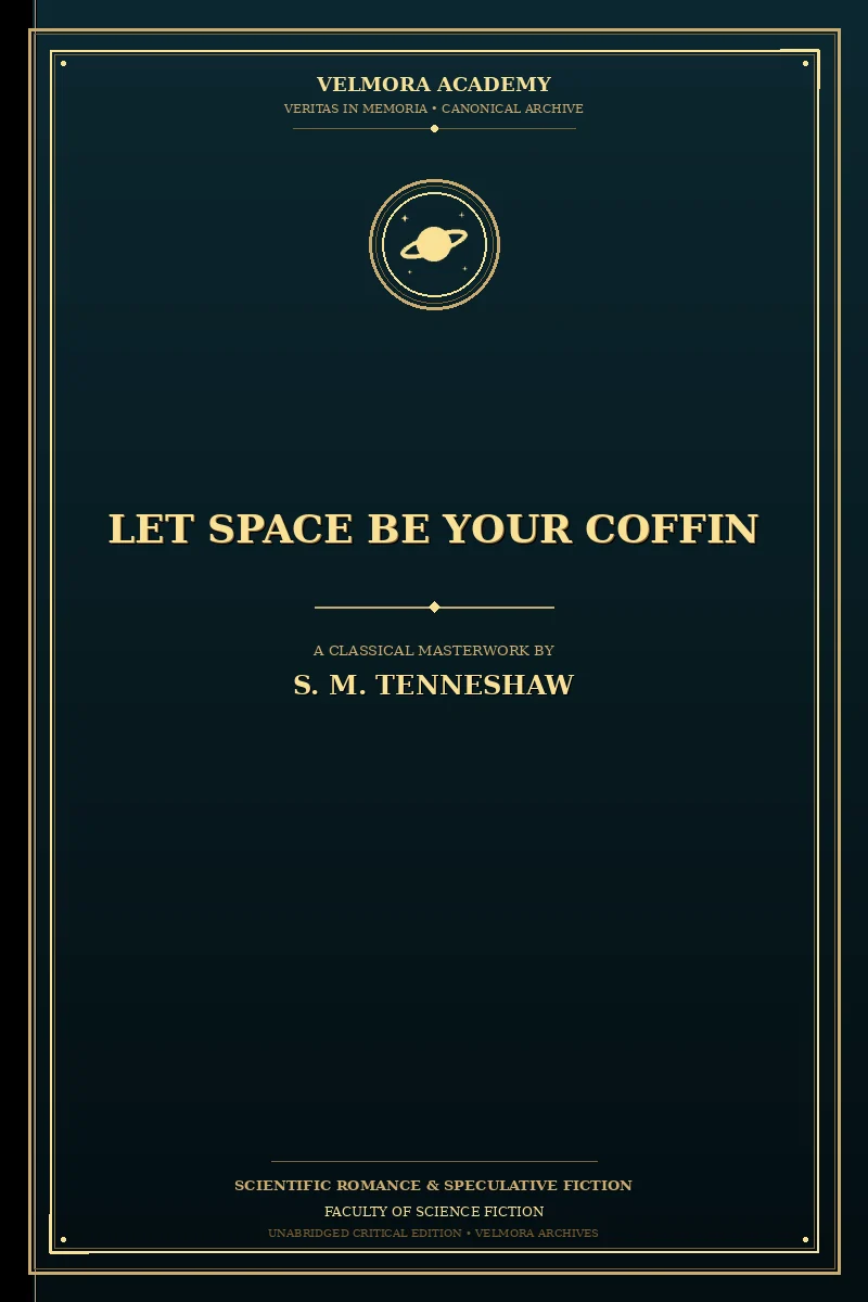 Cover of Let Space Be Your Coffin