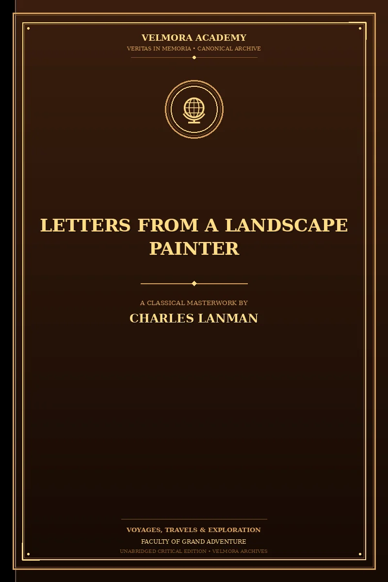 Letters from a Landscape Painter