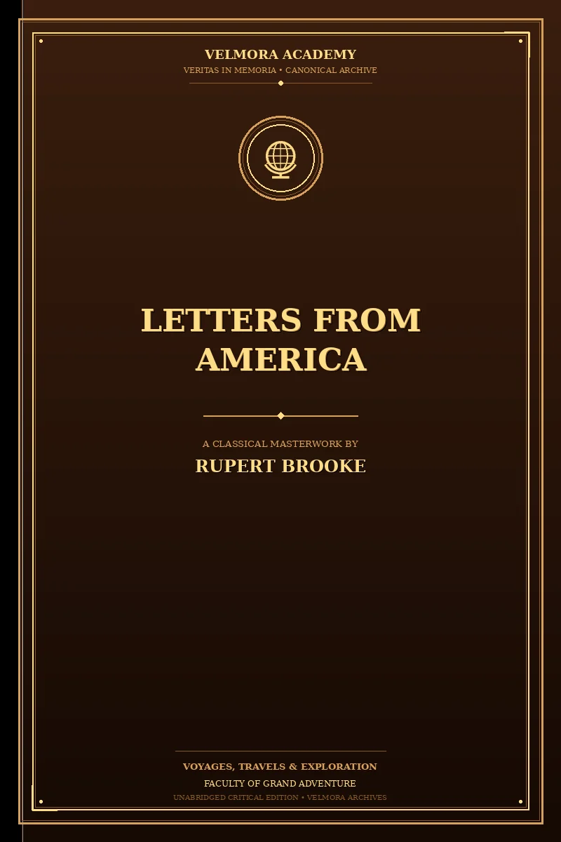 Cover of Letters from America