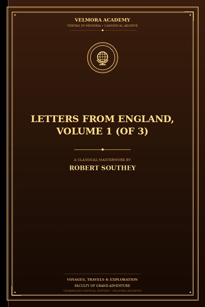 Letters from England, Volume 1 (of 3)