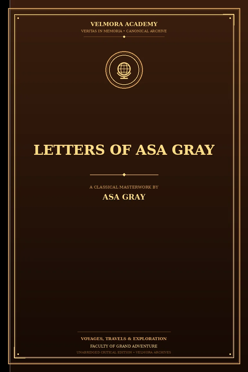Letters of Asa Gray
