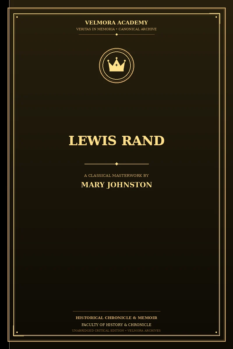 Cover of Lewis Rand