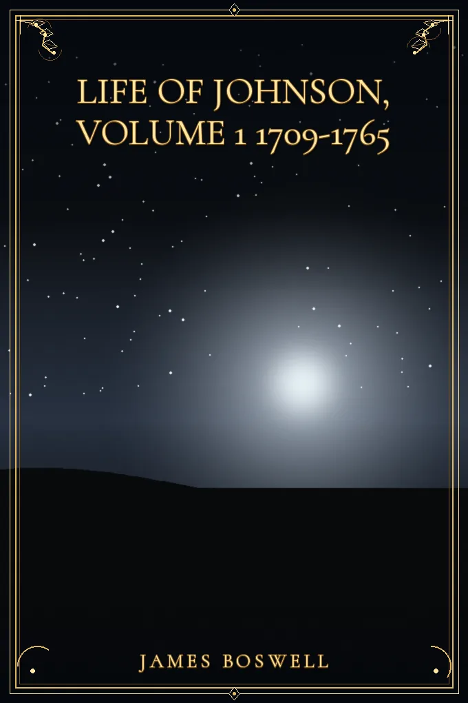 Cover of Life of Johnson, Volume 1 1709-1765