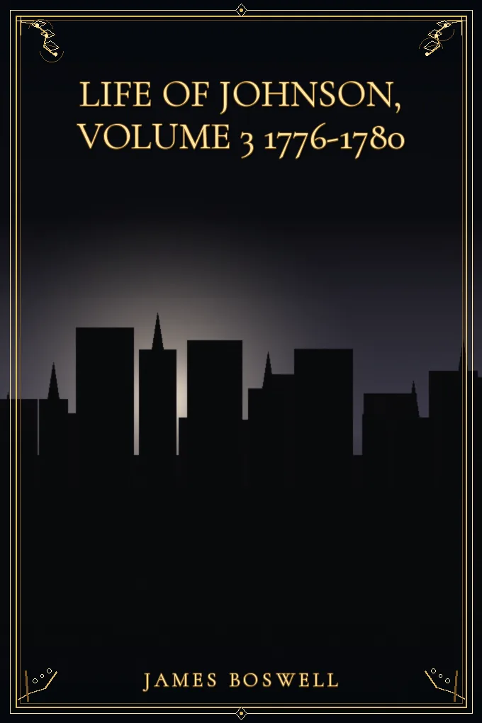 Cover of Life of Johnson, Volume 3 1776-1780