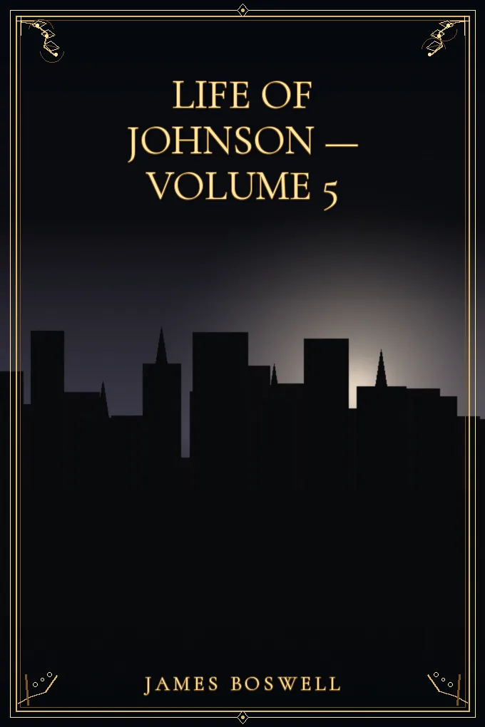 Cover of Life of Johnson — Volume 5